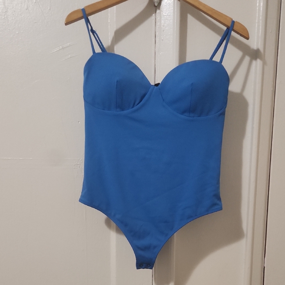 Express Vibrant Blue Bodysuit